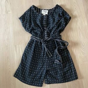 Ace & Jog black & white romper M